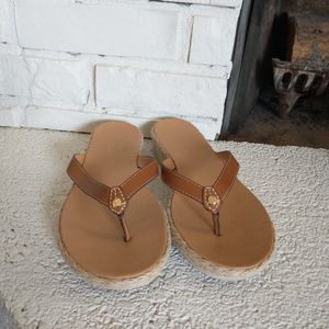 Tommy Bahama Tan Sandals Women's 8